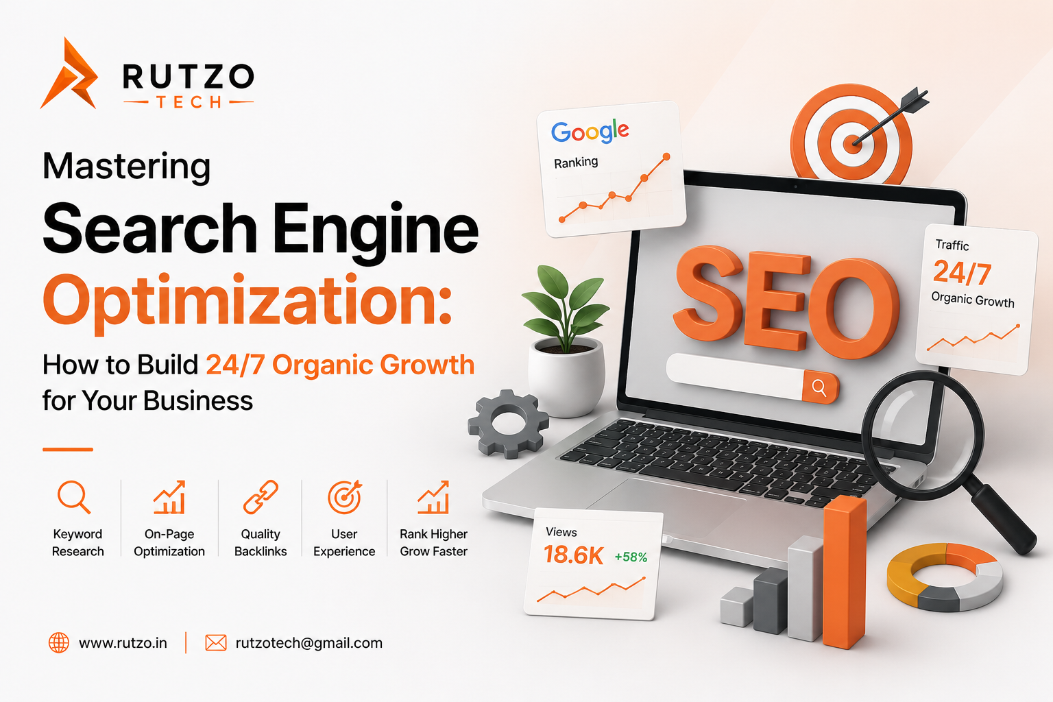 Mastering Search Engine Optimization: How to Build 24/7 Organic Growth for Your Business